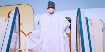 President Buhari Returns To Nigeria After Europe, South Africa Trips