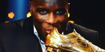 Paul Onuachu Golden Boot \award in Belgium