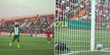 Taiwo Awoniyi First Super Eagles goal